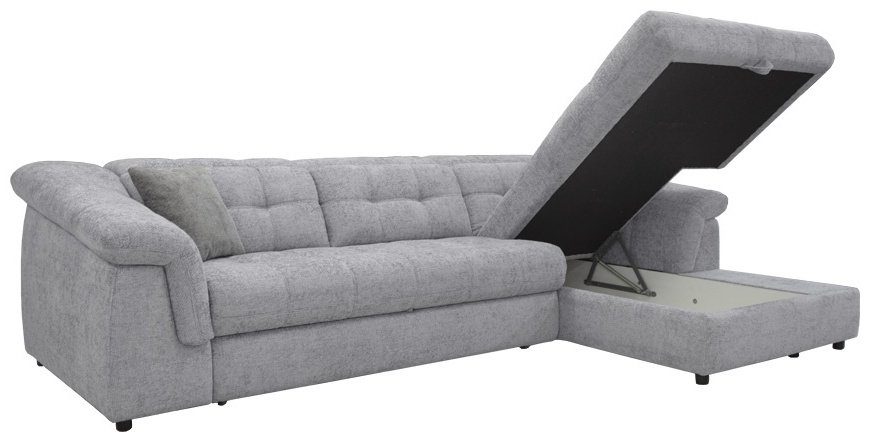 Диван угловой ARIBA Savoy 3Ф-2Я, 310х195 см, обивка ткань, серый купить,NaN