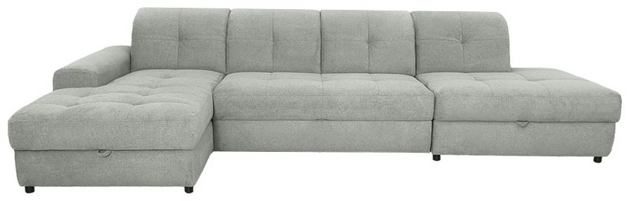 Диван угловой ARIBA Costa 2Я-3F Отеман, 364х200 см, обивка ткань, серый купить,NaN