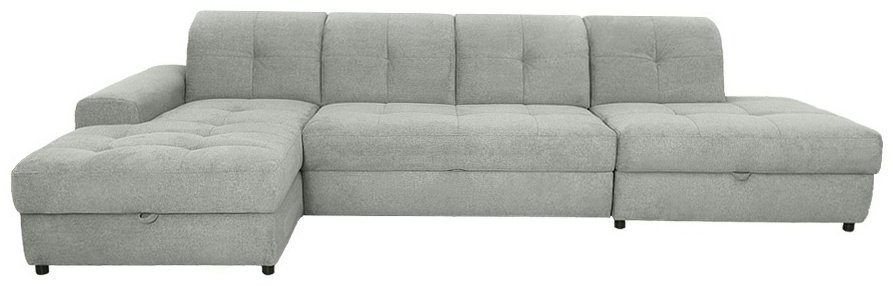 Диван угловой ARIBA Costa 2Я-3F Отеман, 364х200 см, обивка ткань, серый купить,NaN