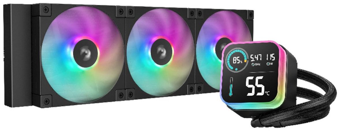 Радиатор Deepcool LQ360 R-LQ360-BKLSMW-G-1 купить,NaN