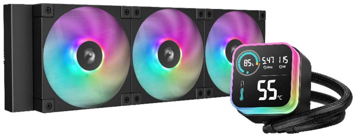 Радиатор Deepcool LQ360 R-LQ360-BKLSMW-G-1 купить,NaN