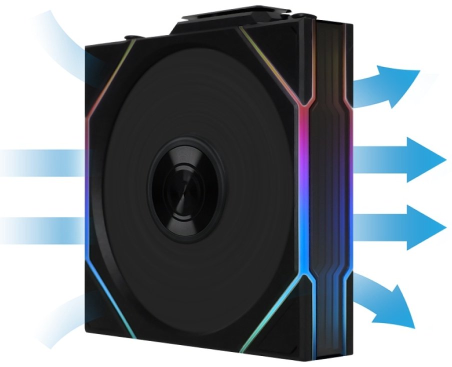 Вентилятор LIAN LI Uni Fan TL Wireless 120 ARGB 12TL1W1B