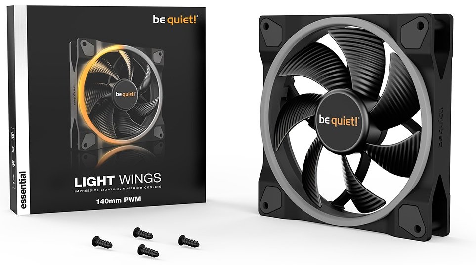 Вентилятор be quiet Light Wings 140mm PWM ARGB купить,NaN