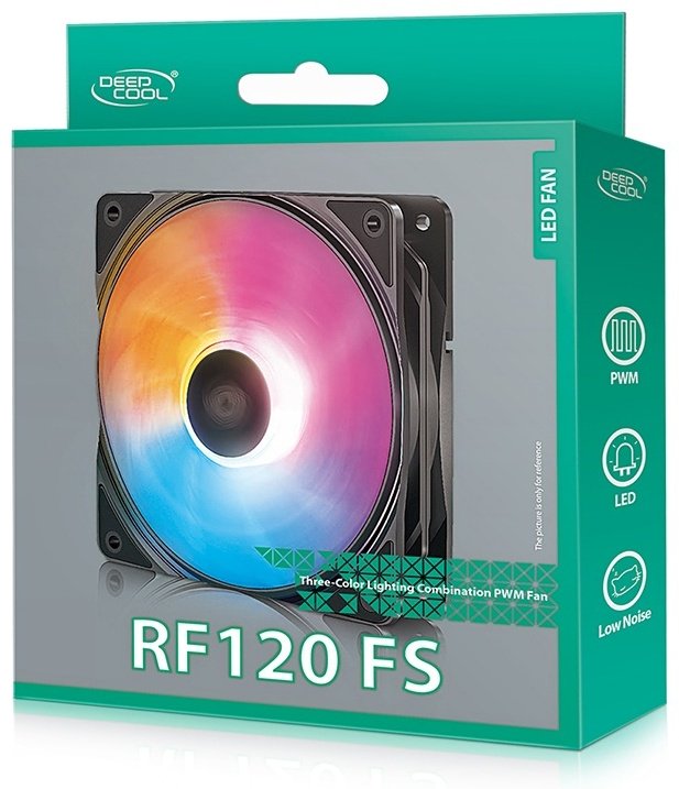 Вентилятор Deepcool RF120FS DP-FLED3-RF120-FS купить,NaN