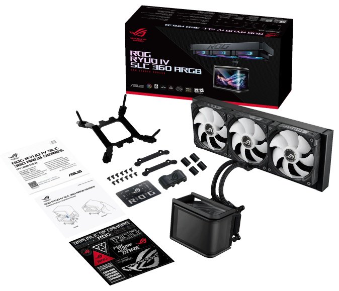 Кулер ASUS ROG Ryuo IV SLC 360 ARGB купить,NaN