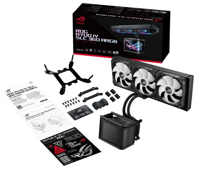 Кулер ASUS ROG Ryuo IV SLC 360 ARGB купить,NaN