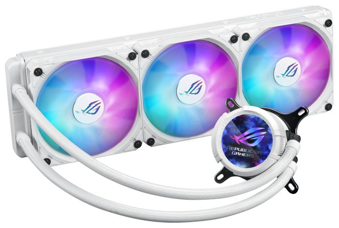 ASUS ROG STRIX LC III 360 ARGB LCD WHT купить,NaN