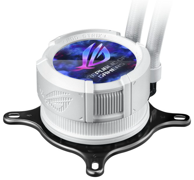 ASUS ROG STRIX LC III 360 ARGB LCD WHT купить,NaN