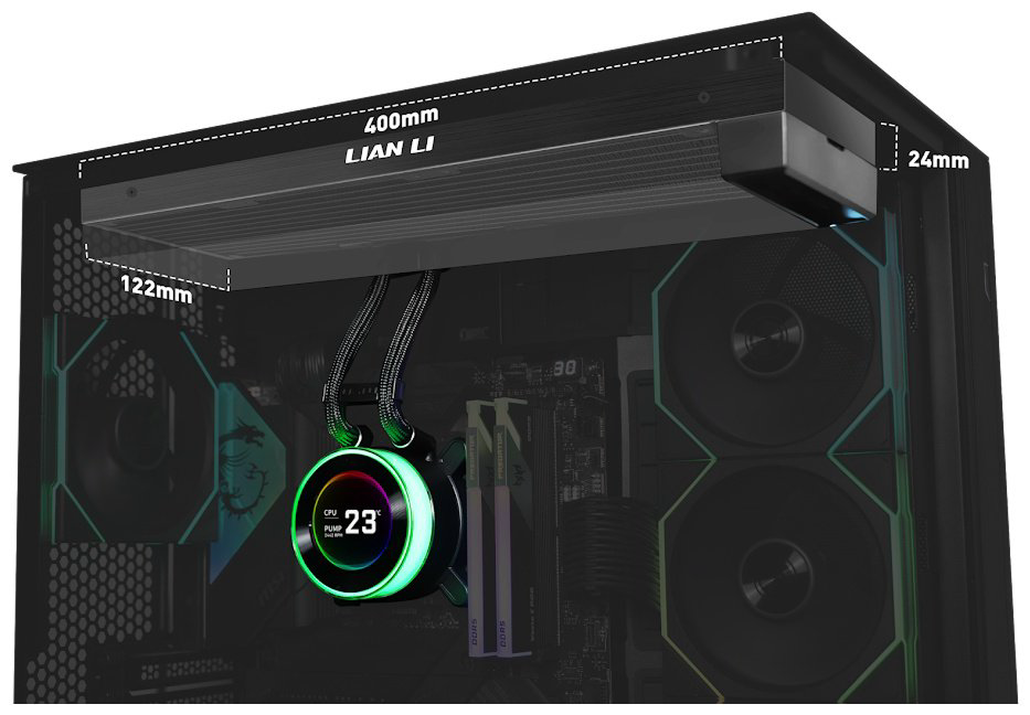 Кулер LIAN LI Hydroshift lI LCD-C 360N Black G89.GHS2LCD36B.00 - ForteMarket Кулер LIAN LI Hydroshift lI LCD-C 360N Black G89.GHS2LCD36B.00 купить,77605