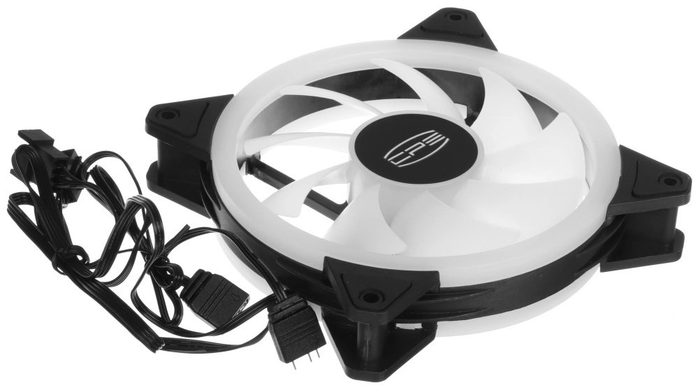 Вентилятор PCcooler F3 X120 ARGB BK черный купить,NaN