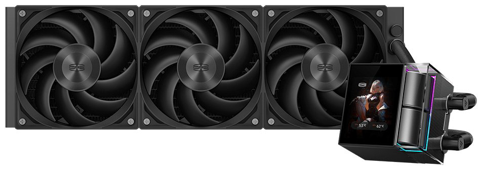 PCcooler DS360 Display BK - ForteMarket PCcooler DS360 Display BK купить,71462