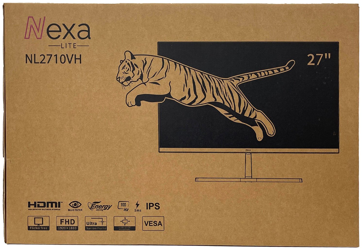 Монитор 27" NEXA NL2710VH черный купить,NaN