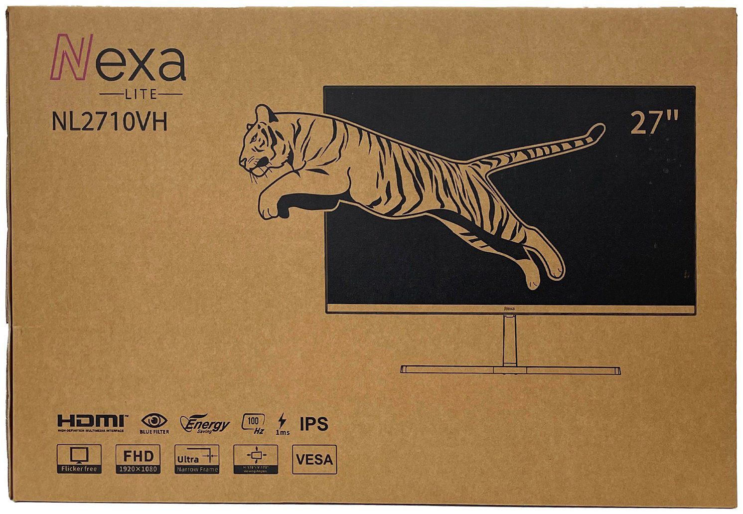 Монитор 27" NEXA NL2710VH черный купить,NaN