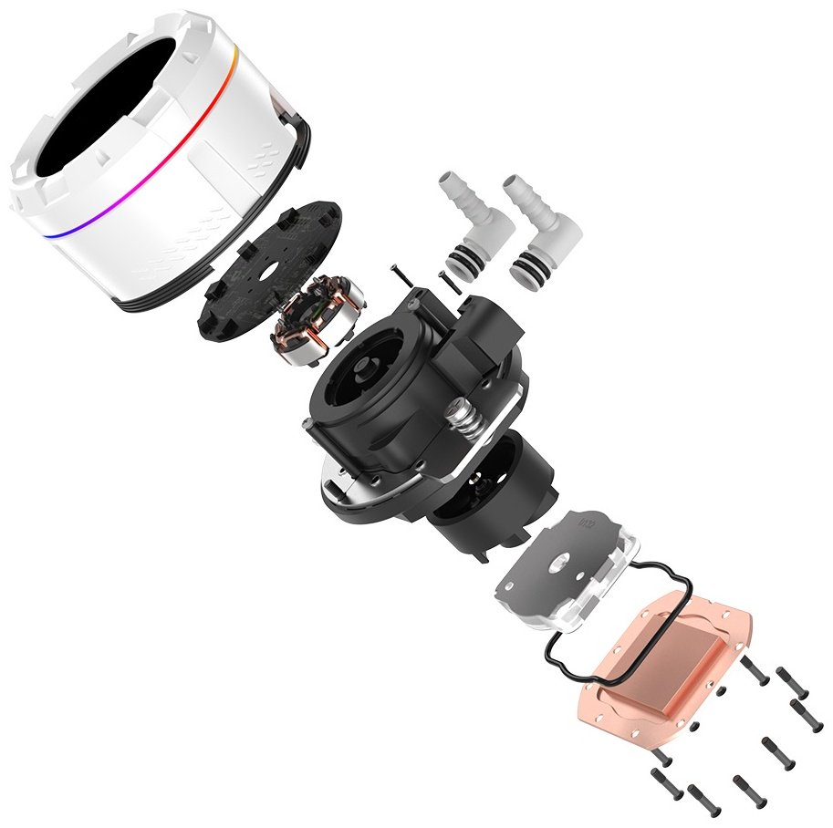 Кулер ID-COOLING SL360 XE WHITE 
