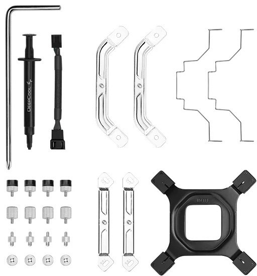 Кулер Deepcool AK500 DIGITAL WH R-AK500-WHADMN-G купить,NaN