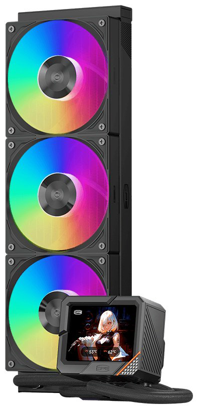 PCcooler GT360 ARGB Display BK купить,NaN
