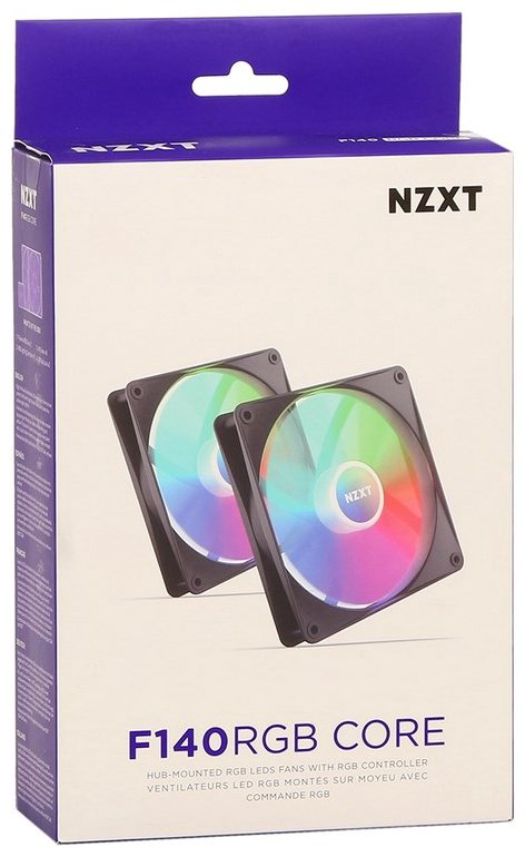 Вентилятор NZXT F 140 RGB Core RF-C14DF-B1 купить,30480