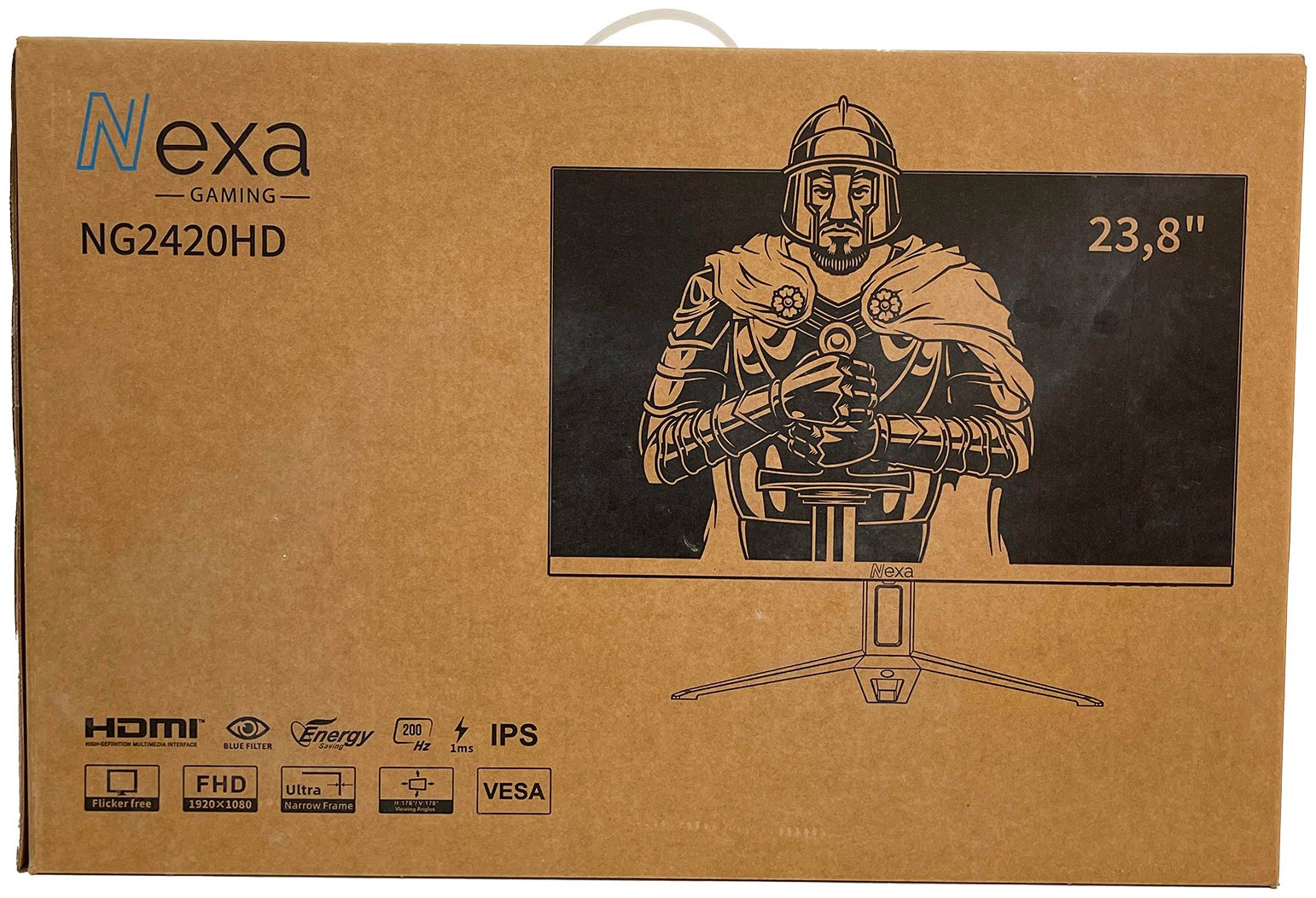 Монитор 23.8" NEXA NG2420HD черный купить,NaN