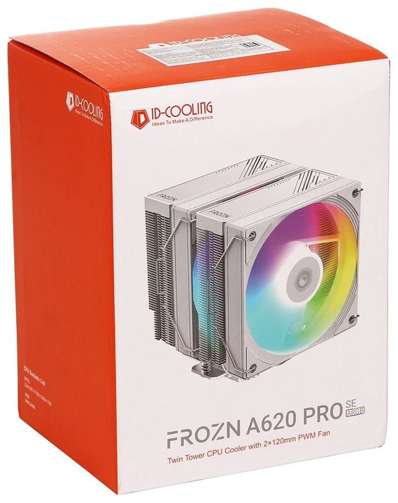 Кулер ID-COOLING ID-CPU-FROZN-A620-PRO-SE-ARGB-WHITE купить,NaN