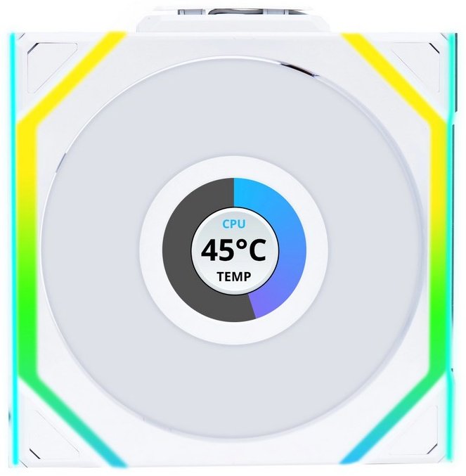 LIAN LI Uni Fan SL Wireless LCD 120 ARGB 12SLLCD1W3W