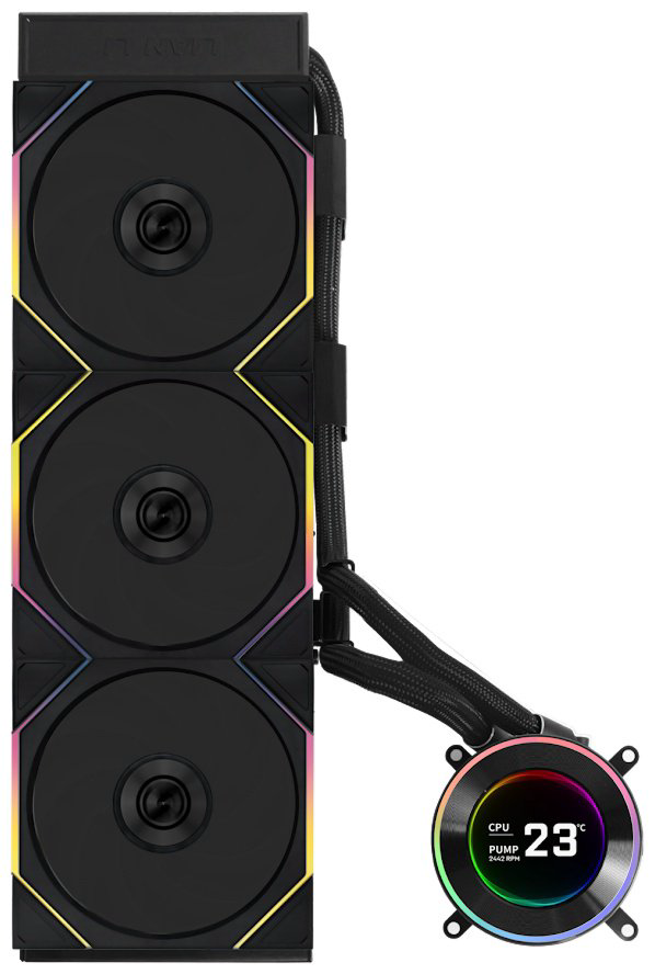 Кулер LIAN LI Hydroshift ll LCD-C 360TL Black G89.GHS2LCD36TB.00 - ForteMarket Кулер LIAN LI Hydroshift ll LCD-C 360TL Black G89.GHS2LCD36TB.00 купить,166394
