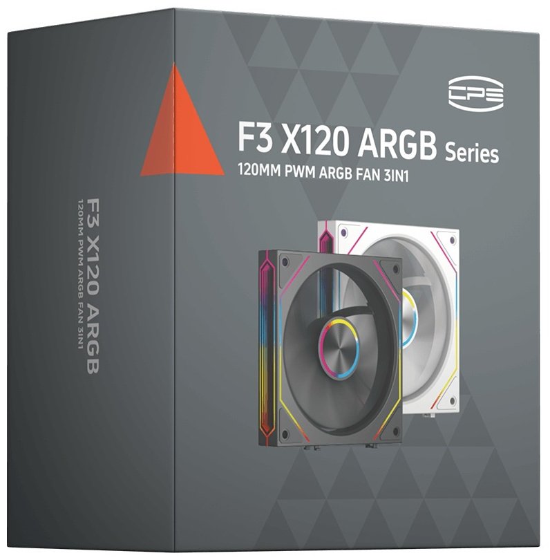 Вентилятор PCcooler 3 X120R ARGB 3IN1 купить,NaN