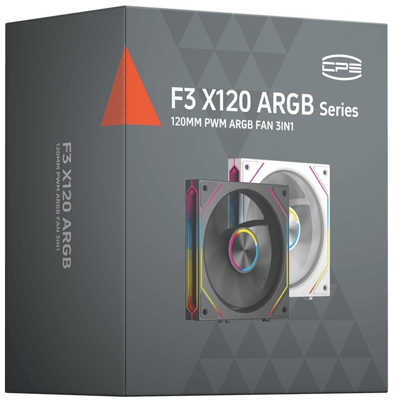 Вентилятор PCcooler 3 X120R ARGB 3IN1 купить,NaN