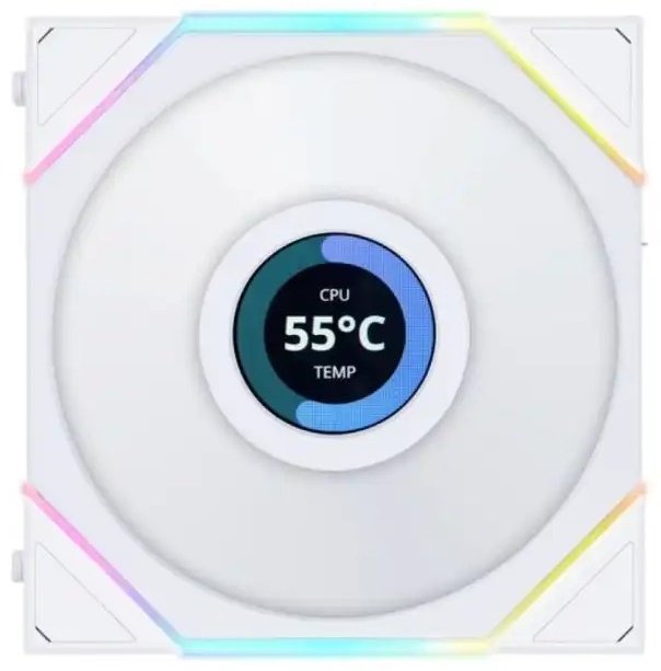 Вентилятор LIAN LI UNI FAN SL WIRELESS LCD 120 Reverse Blade, G99.12RSLLCD1W1W.00