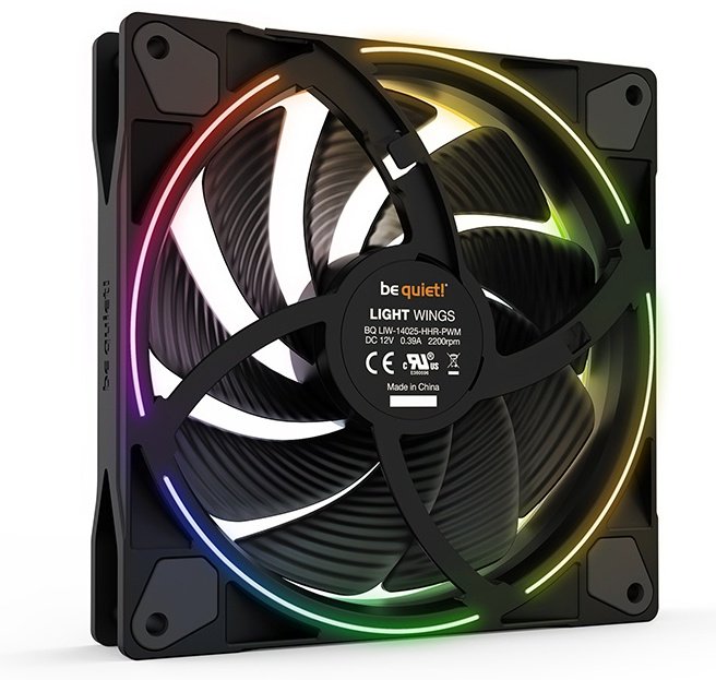 Вентилятор be quiet Light Wings 140mm PWM high-speed ARGB