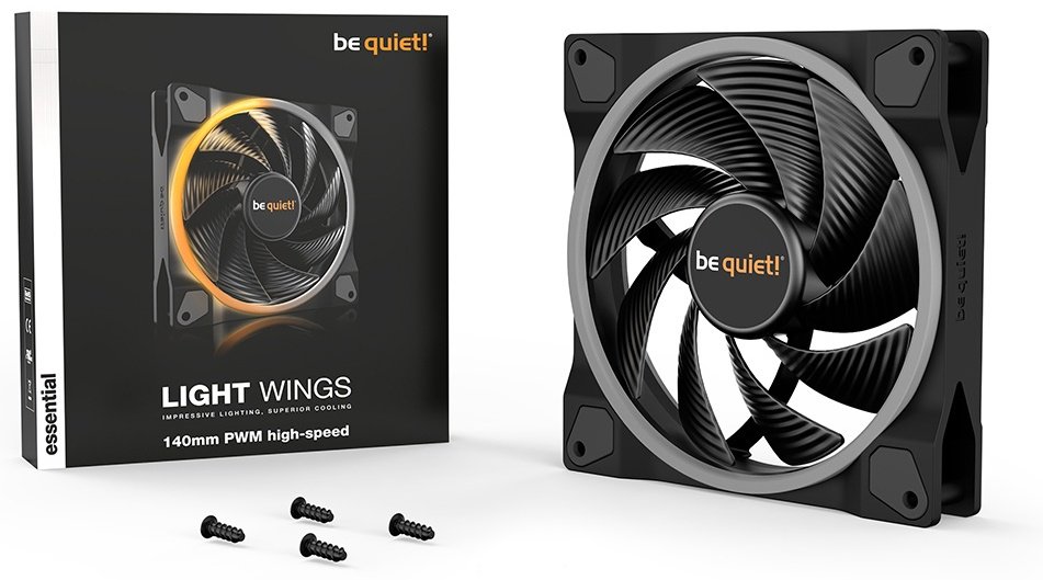 Вентилятор be quiet Light Wings 140mm PWM high-speed ARGB