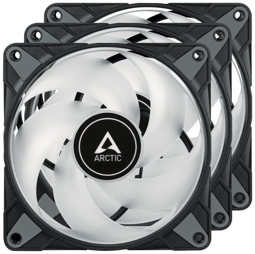 Вентилятор Arctic P12 PWM PST A-RGB 3Pack купить,NaN
