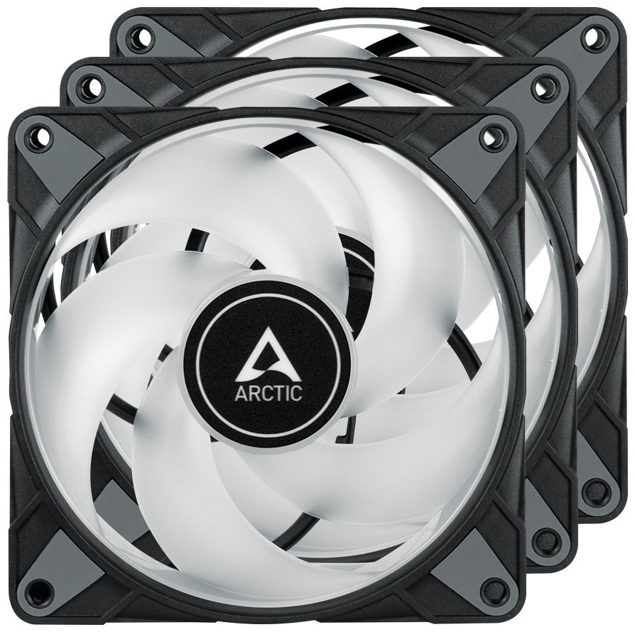 Вентилятор Arctic P12 PWM PST A-RGB 3Pack купить,NaN