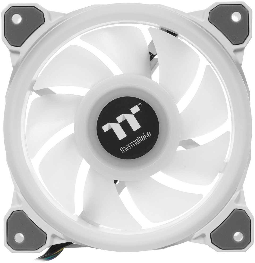 Вентилятор Thermaltake Riing Quad 12 RGB Radiator Fan White TT Premium Edition CL-F100-PL12SW-A