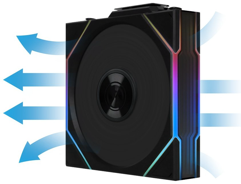 Вентилятор LIAN LI Uni Fan TL Wireless 120 ARGB Reverse Blade G99.12RTL1W1B.00 купить,NaN