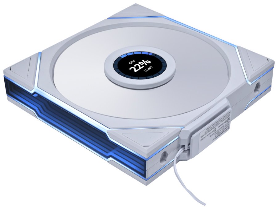 Вентилятор LIAN LI Вентилятор для корпуса Lian Li UNI FAN TL140 LCD Wireless 140mm RGB White G99.14TLLCD1W1W.00 купить,NaN