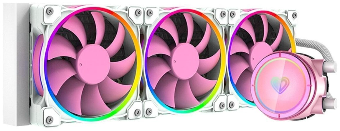 ID-COOLING Pinkflow 360 розовый купить,NaN