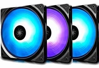 Вентилятор Deepcool RF120 12cm Colour LED 3 шт купить,NaN