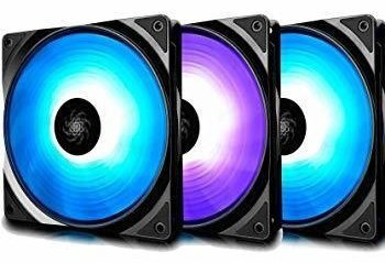 Вентилятор Deepcool RF120 12cm Colour LED 3 шт купить,NaN