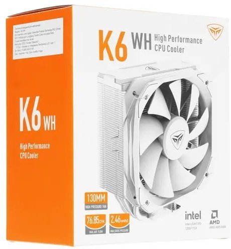 PCcooler K6 WH купить,NaN