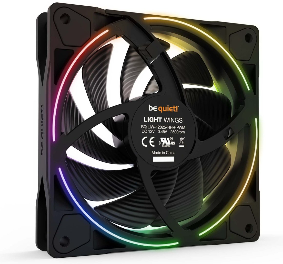 Вентилятор be quiet Light Wings 120mm PWM high-speed Triple-Pack BL077 купить,NaN