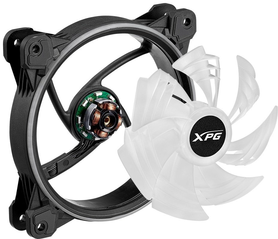 Вентилятор XPG Hurricane 120 ARGB PWM купить,NaN