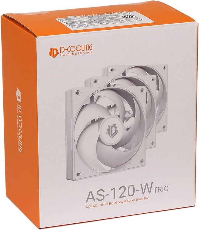 Вентилятор ID-COOLING ID-FAN-AS-120-W TRIO
