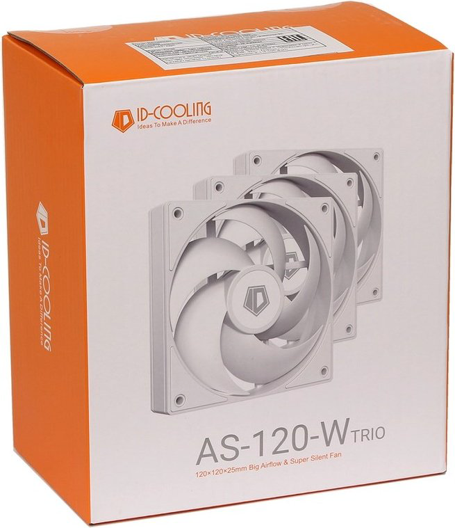 Вентилятор ID-COOLING ID-FAN-AS-120-W TRIO купить,9571