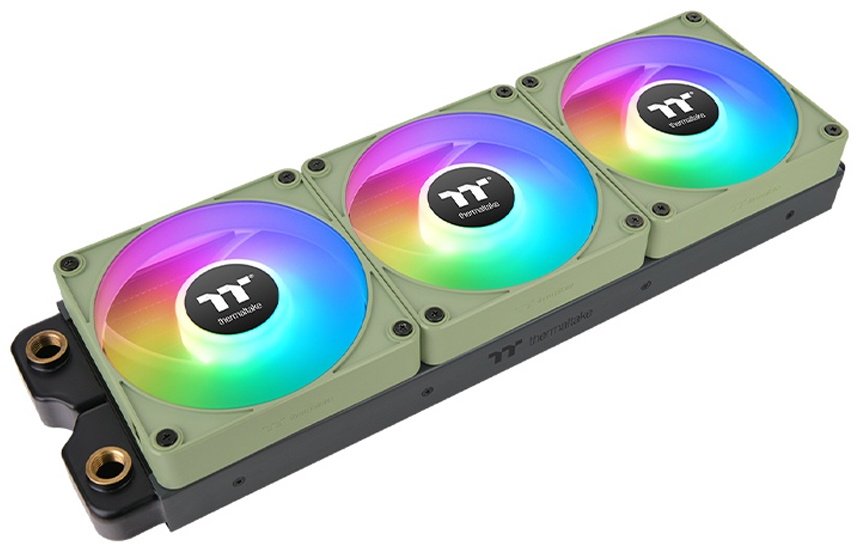 Thermaltake CT120 EX Reverse ARGB Matcha Green 3-Fan Pack CL-F198-PL12MG-A