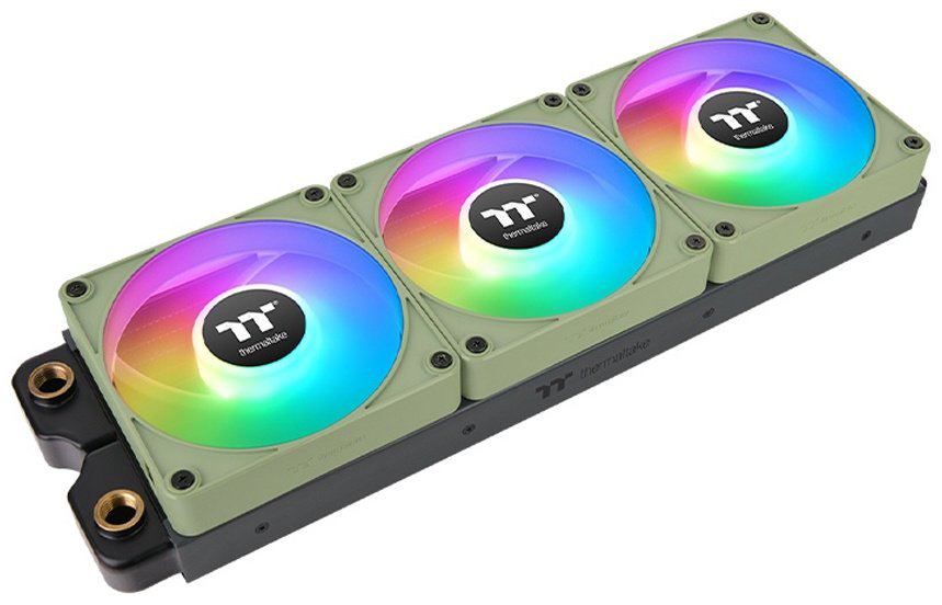 Thermaltake CT120 EX Reverse ARGB Matcha Green 3-Fan Pack CL-F198-PL12MG-A