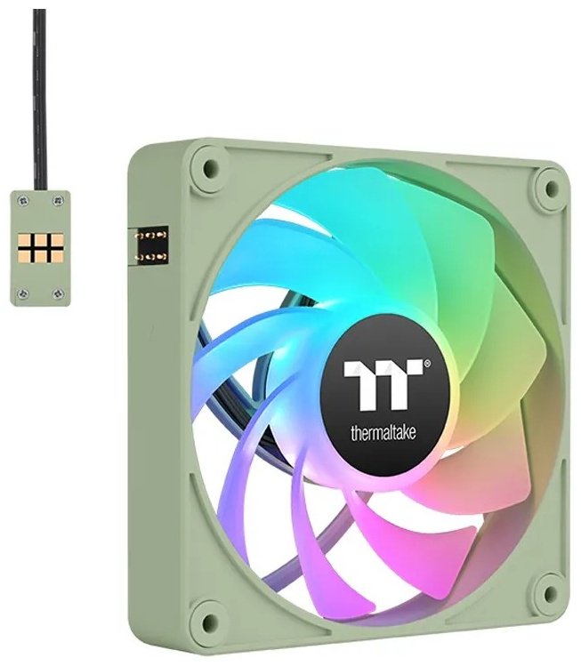 Thermaltake CT120 EX Reverse ARGB Matcha Green 3-Fan Pack CL-F198-PL12MG-A