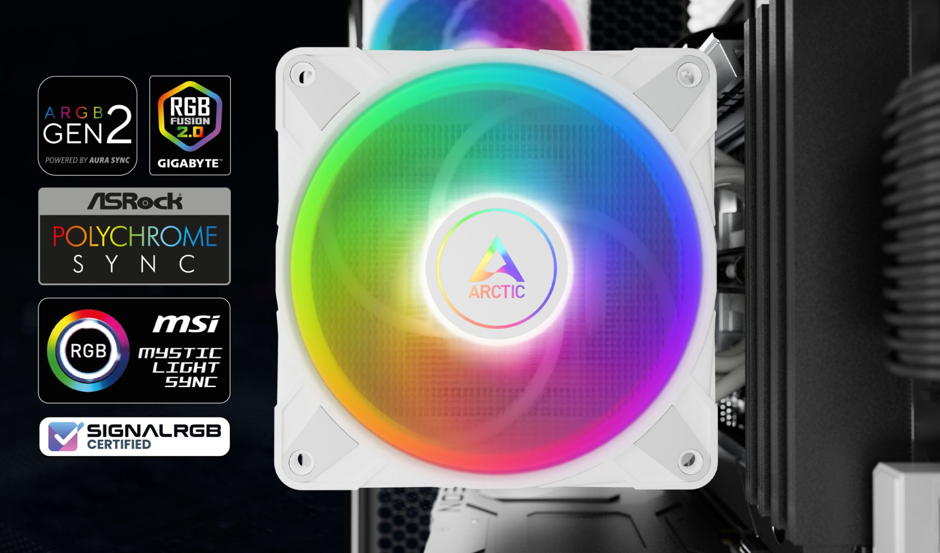 Кулер Arctic Freezer 36 A-RGB ACFRE00125A белый