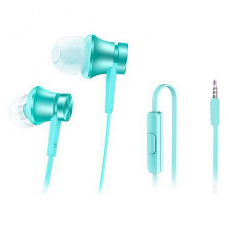 Наушники Xiaomi Mi Headphone Basic голубые купить,NaN