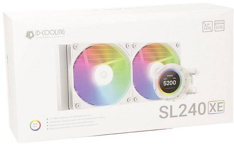 ID-COOLING SL240 XE WHITE - ForteMarket ID-COOLING SL240 XE WHITE купить,65396