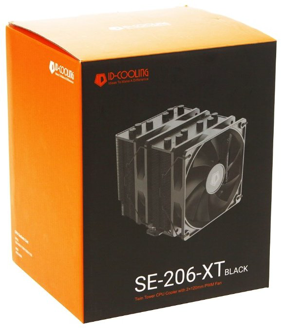 Кулер ID-COOLING SE-206-XT ID-CPU-SE-206-XT BLACK/S1700 купить,NaN